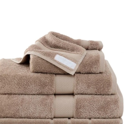 Luxury Egyptian Towel in Collection Latte image 3 Sheridan  Luxury Egyptian Towel in Collection Latte